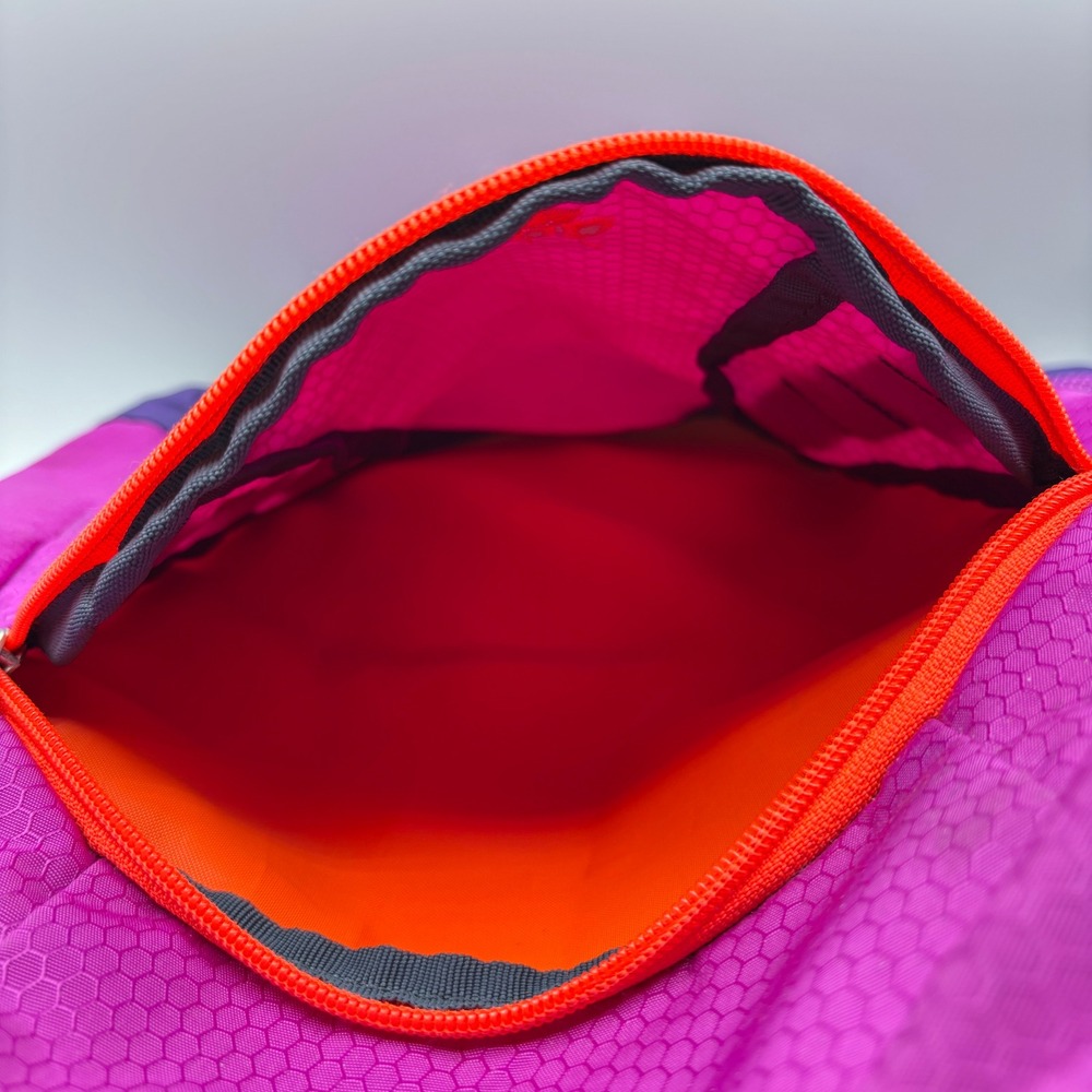 Adidas LoadSpring Backpack Pink Purple Orange 0127947 Honeycomb Ripstop Bag - Picture 6 of 15
